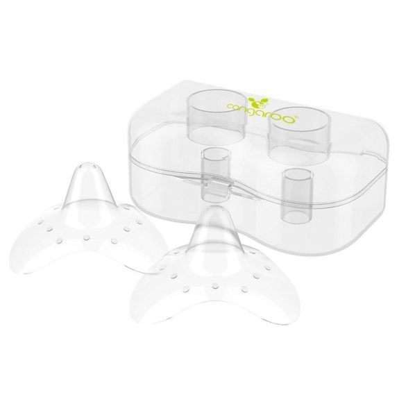 MELLBIMBÓVÉDŐ szilikonból 2 dbos M méret