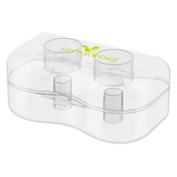 MELLBIMBÓVÉDŐ szilikonból 2 dbos M méret