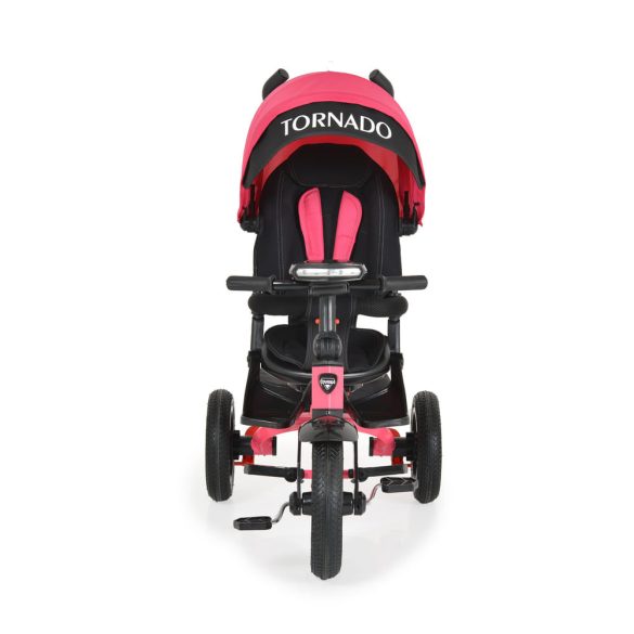 BYOX Tornado szülőkaros tricikli 25kg ig 360f forgatható pink