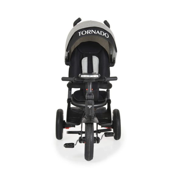 BYOX Tornado szülőkaros tricikli 25kg ig 360f forgatható vszürke