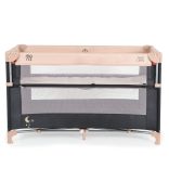 MONI Next level utazóágy lehajtható oldalfal 2 szint bézs