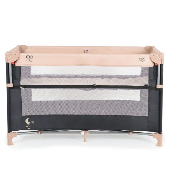 MONI Next level utazóágy lehajtható oldalfal 2 szint bézs