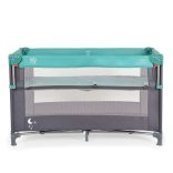 MONI Next level utazóágy lehajtható oldalfal 2 szint türkiz