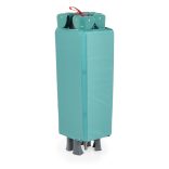 MONI Next level utazóágy lehajtható oldalfal 2 szint türkiz