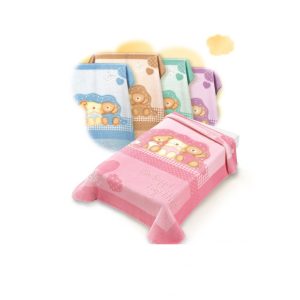 Belpla Baby perla gold pléd (543) 80*110 lila dobozos