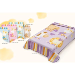Belpla Baby perla gold pléd (542) 110*140 beige -tasakos