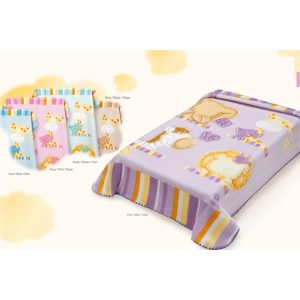 Belpla Baby perla gold pléd (542) 80*110 green dobozos