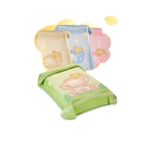 Belpla Baby perla gold pléd (535) 110*140 sárga - dobozos