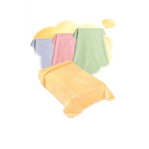 Belpla Baby perla pléd (517) 110*140 sárga - dobozos