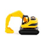 Polesie EXCAVATOR homlokrakodó lánctalpas SÁRGA 