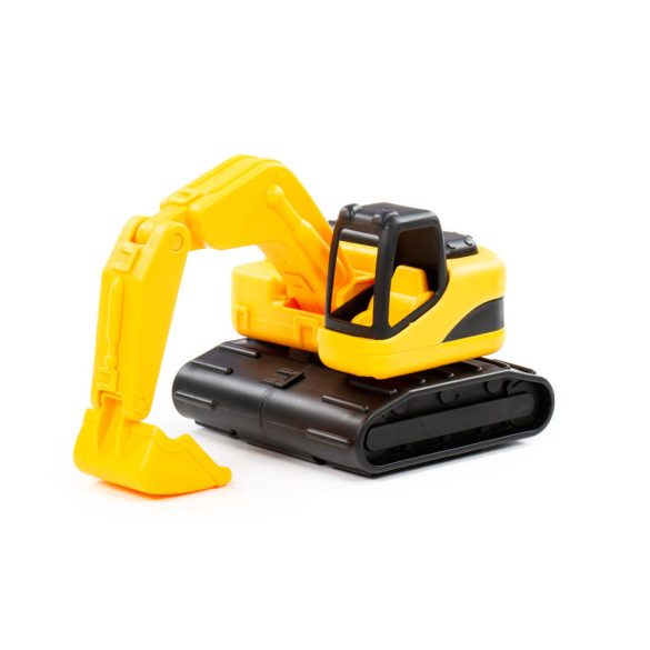 Polesie EXCAVATOR homlokrakodó lánctalpas SÁRGA 