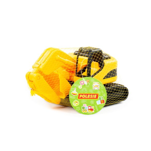 Polesie EXCAVATOR homlokrakodó lánctalpas SÁRGA 