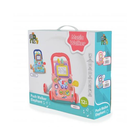 MUSIC WALKER járássegítő elefántos KÉK