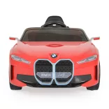 BO BMW i4 elektromos kisautó 2motor, 115cm, 30kg-ig PIROS