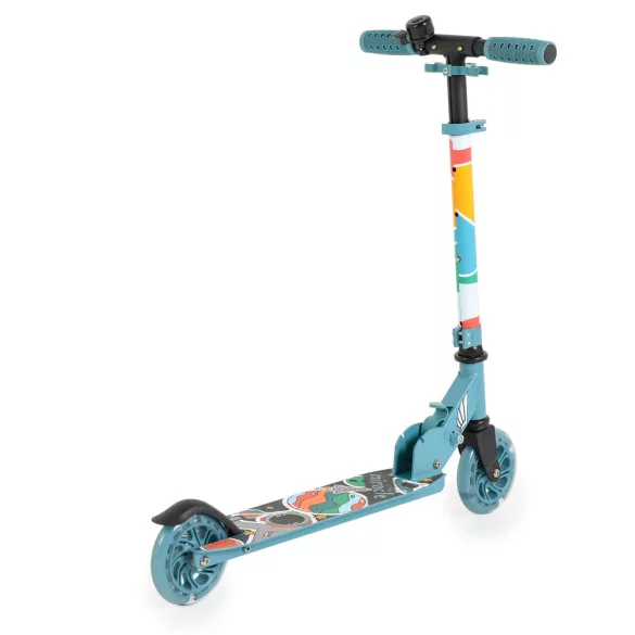 MIRACLE roller aluminium, 2kerekű, 50kgig KÉK