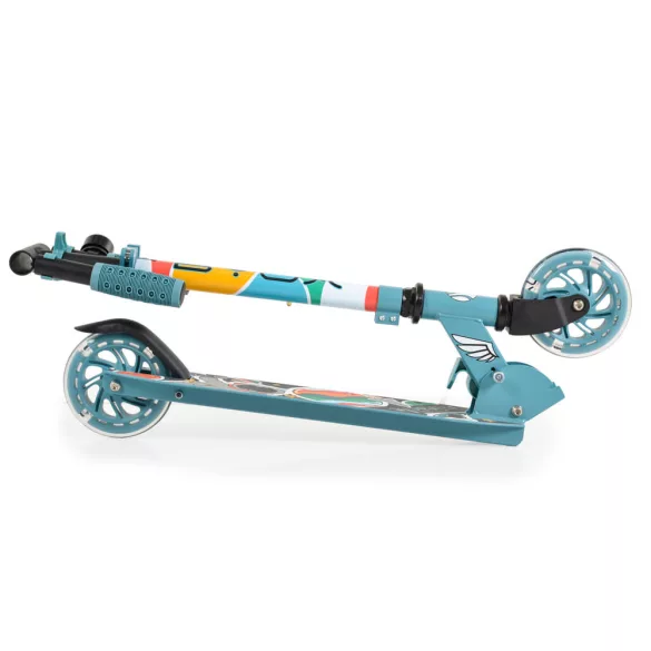 MIRACLE roller aluminium, 2kerekű, 50kgig KÉK