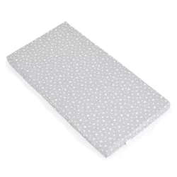   CLASSICO szivacsmatrac 9cm 120x60cm textil huzat SZÜRKE csillagos