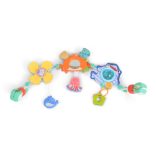 MŰANYAG játékhíd TENGERI ÁLLATOK