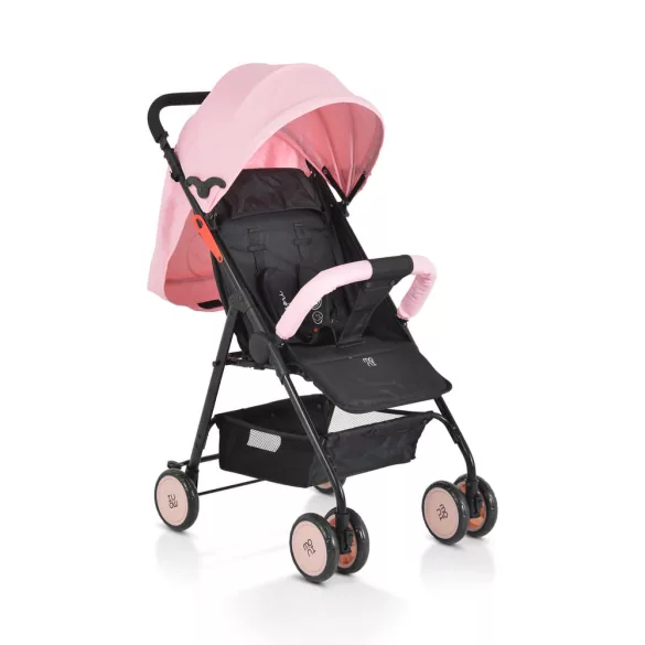 MONI Capri babakocsi nyári dupla első kerék pink