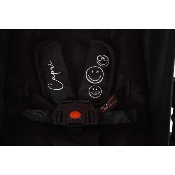 MONI Capri babakocsi nyári dupla első kerék pink