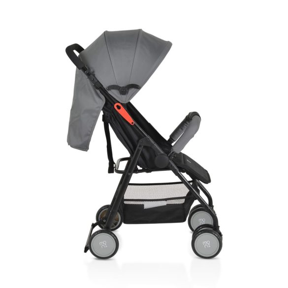MONI Capri babakocsi nyári dupla első kerék szürke