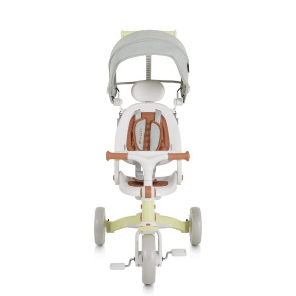 COMPACTO tricikli multifunkciós, 3in1 futóbiciklivé alakítható ZÖLD