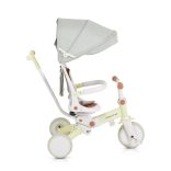 COMPACTO tricikli multifunkciós, 3in1 futóbiciklivé alakítható ZÖLD