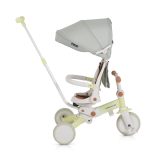 COMPACTO tricikli multifunkciós, 3in1 futóbiciklivé alakítható ZÖLD