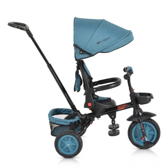 EXPLORE tricikli összecsukható kormány TÜRKIZ