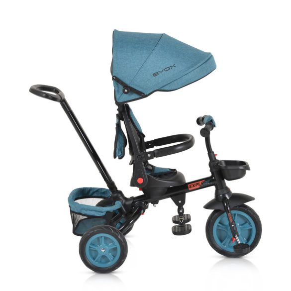 EXPLORE tricikli összecsukható kormány TÜRKIZ