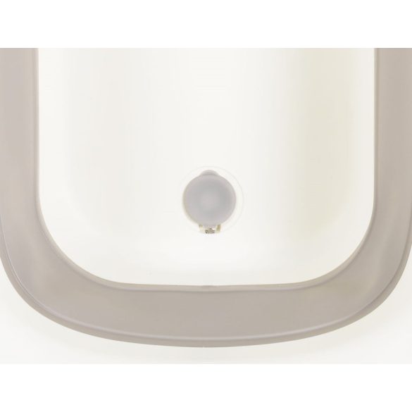 MOREA összecsukható kád szett, szürke fürdető párnával SZÜRKE