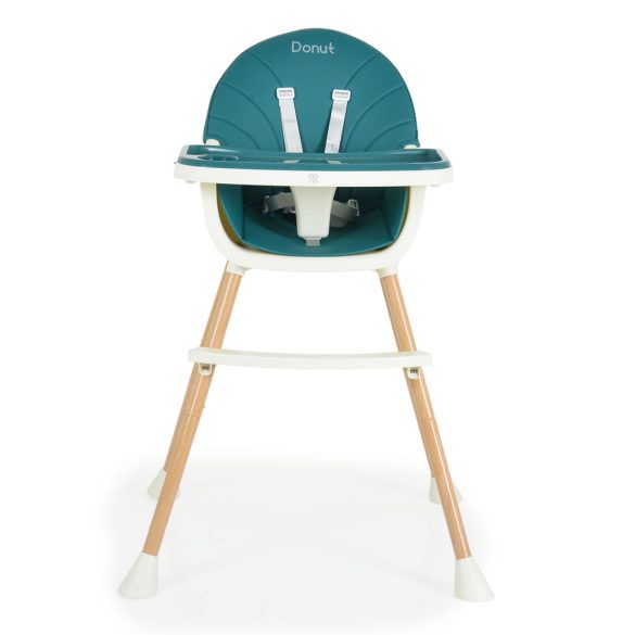 DONUT fa etetőszék 2in1 PETROL S.ZÖLD