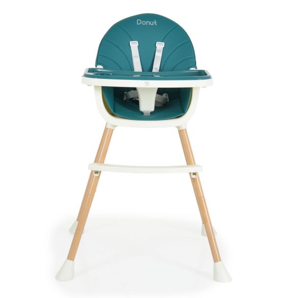DONUT fa etetőszék 2in1 PETROL S.ZÖLD