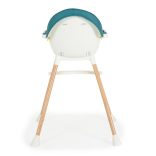 DONUT fa etetőszék 2in1 PETROL S.ZÖLD