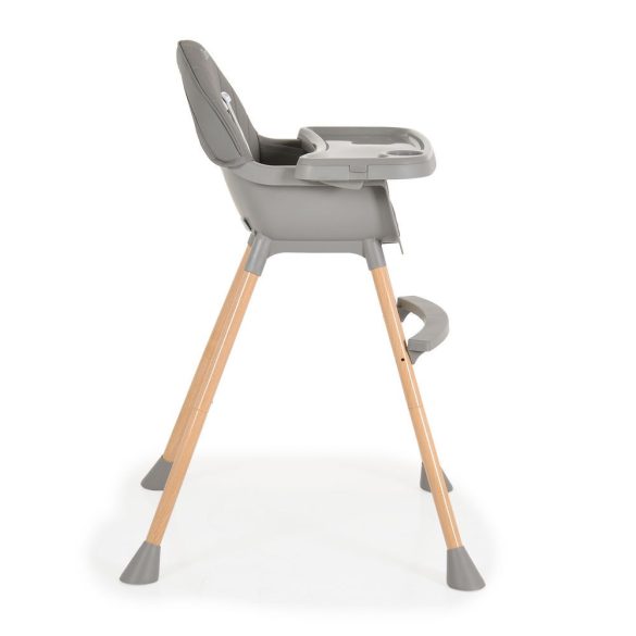 DONUT fa etetőszék 2in1 SZÜRKE