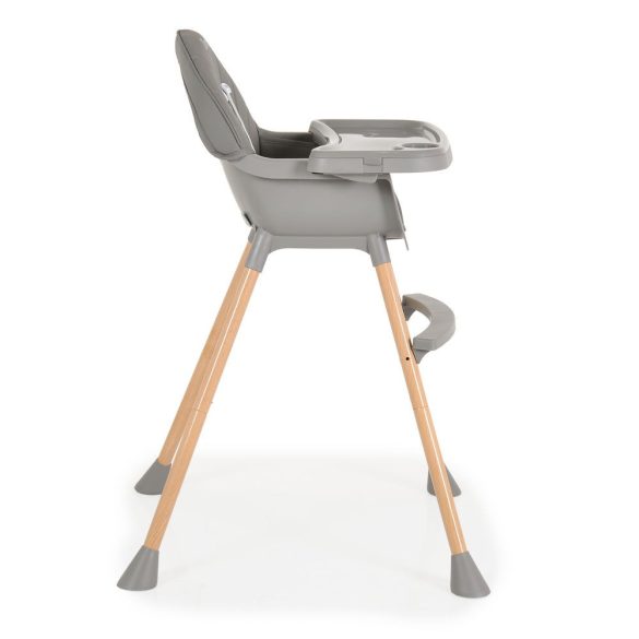 DONUT fa etetőszék 2in1 SZÜRKE