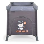 TOMMY  Összecsukható utazóágy 2 szintes, kibújós SZÜRKE