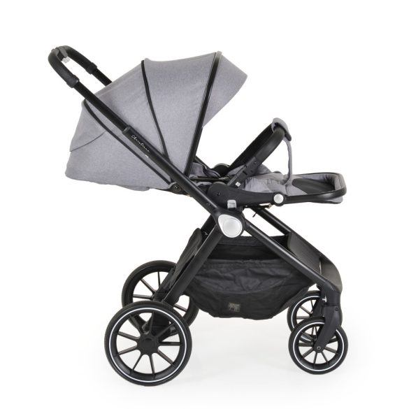 CHRISTIANO babakocsi szett 3in1 lapra csukható, alu váz, 22kg ig SZÜRKE