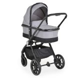 CHRISTIANO babakocsi szett 3in1 lapra csukható, alu váz, 22kg ig SZÜRKE