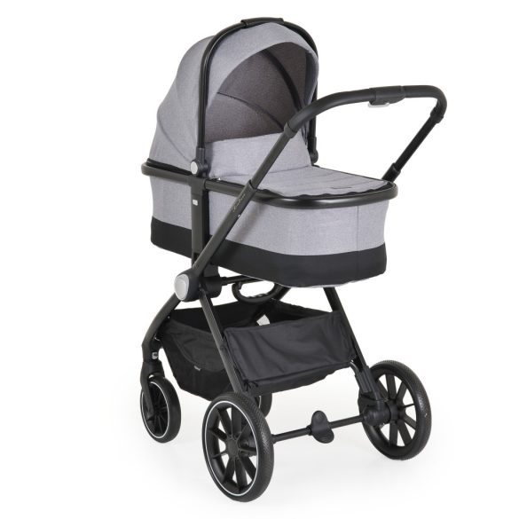 CHRISTIANO babakocsi szett 3in1 lapra csukható, alu váz, 22kg ig SZÜRKE