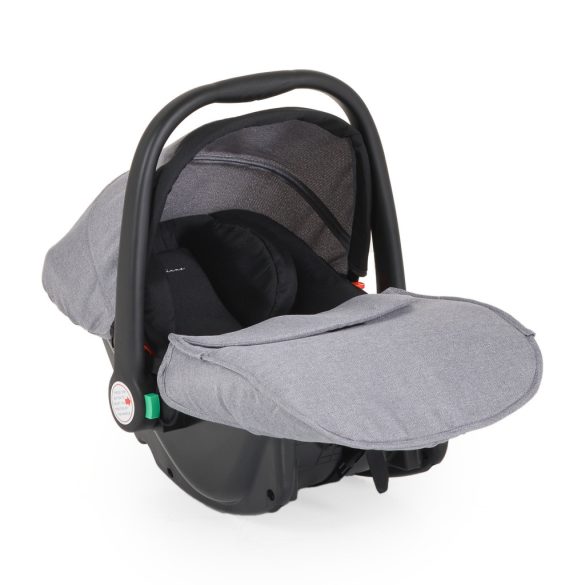 CHRISTIANO babakocsi szett 3in1 lapra csukható, alu váz, 22kg ig SZÜRKE