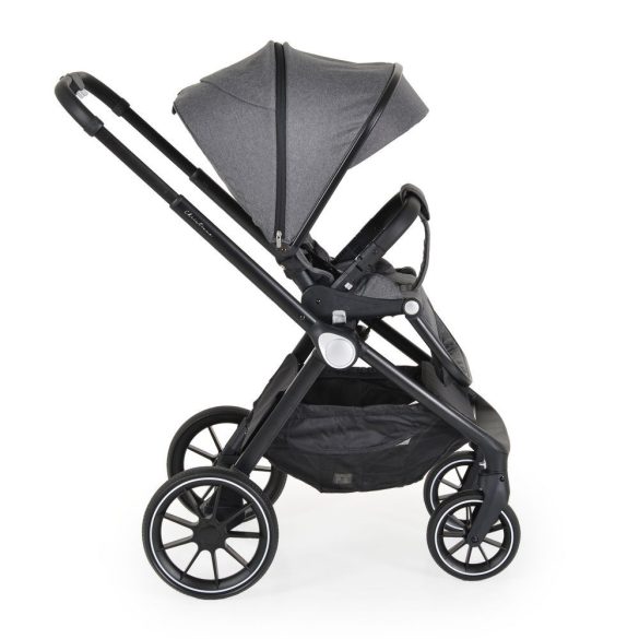 CHRISTIANO babakocsi szett 3in1 lapra csukható, alu váz, 22kg ig SÖTÉTSZÜRKE