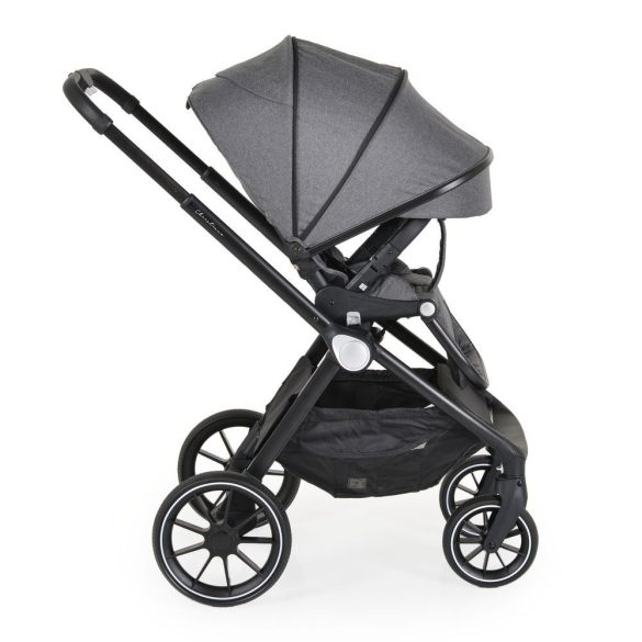 CHRISTIANO babakocsi szett 3in1 lapra csukható, alu váz, 22kg ig SÖTÉTSZÜRKE