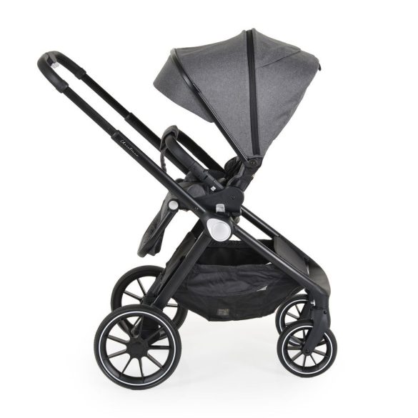 CHRISTIANO babakocsi szett 3in1 lapra csukható, alu váz, 22kg ig SÖTÉTSZÜRKE