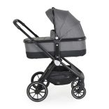 CHRISTIANO babakocsi szett 3in1 lapra csukható, alu váz, 22kg ig SÖTÉTSZÜRKE