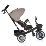 SPACE tricikli szülőkaros, 360 fokban forgatható BÉZS