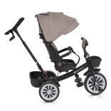 SPACE tricikli szülőkaros, 360 fokban forgatható BÉZS