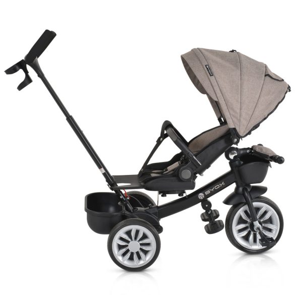 SPACE tricikli szülőkaros, 360 fokban forgatható BÉZS