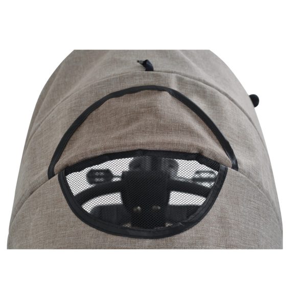 SPACE tricikli szülőkaros, 360 fokban forgatható BÉZS