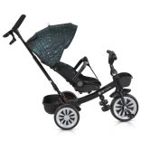 SPACE tricikli szülőkaros, 360 fokban forgatható KÉK